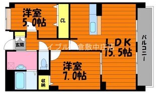 ベルアージュの物件間取画像